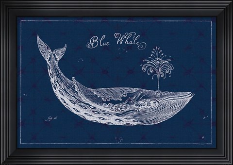 Framed Underwater Life IX Print