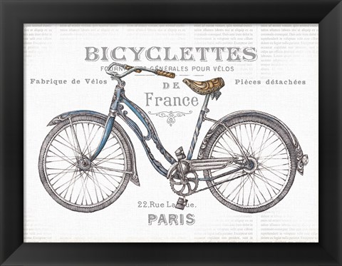 Framed Bicycles II v2 Print