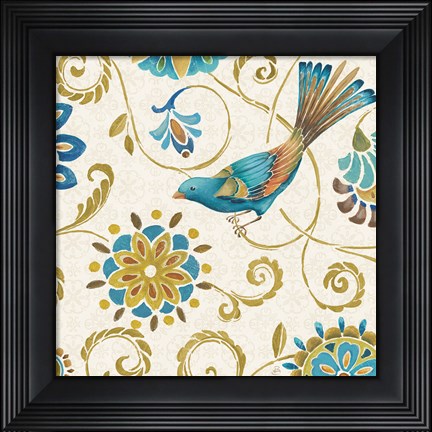 Framed Love Tales III Print