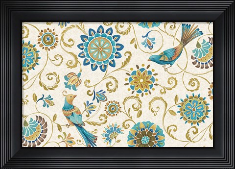 Framed Love Tales I Print