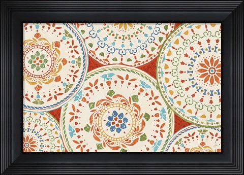 Framed Spanish Impressions VIII Print