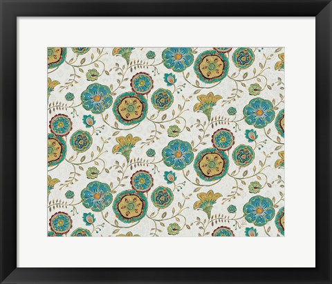 Framed Bohemian Wings Vine Print