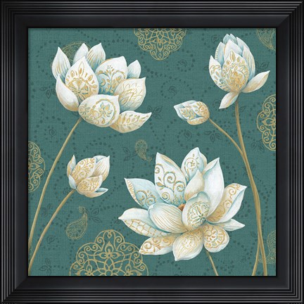 Framed Lotus Dream IVB Print