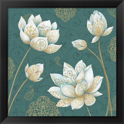 Framed Lotus Dream IVB Print