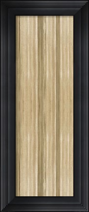Framed Mumbai Rainbow Stripes Neutral Print