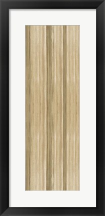 Framed Mumbai Rainbow Stripes Neutral Print