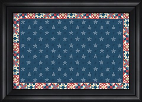Framed American Country VIII Print