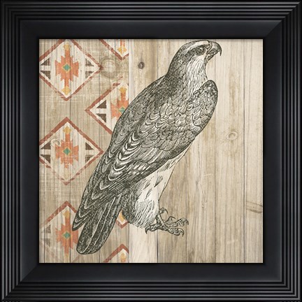 Framed Natural History Lodge Southwest V Print