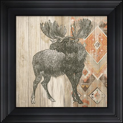 Framed Natural History Lodge Southwest VIII Print