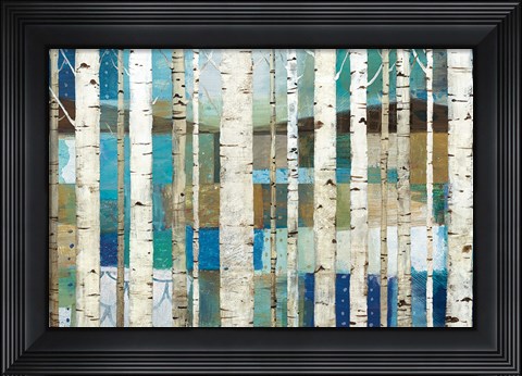 Framed Natural World Birches Print