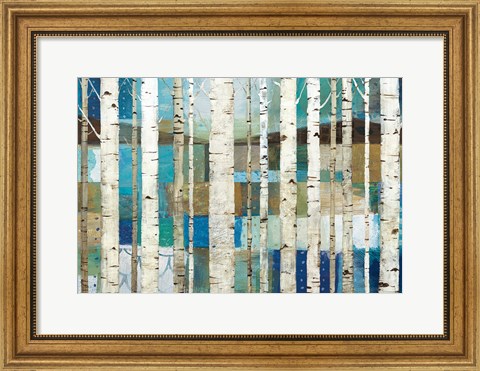 Framed Natural World Birches Print