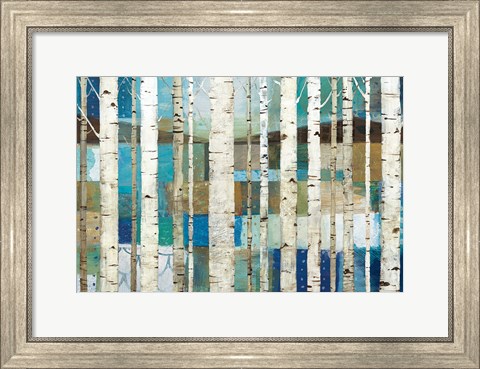 Framed Natural World Birches Print