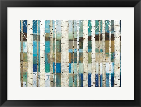 Framed Natural World Birches Print