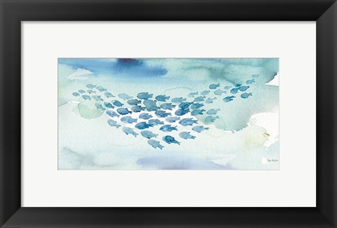 Framed Sea Life I Print