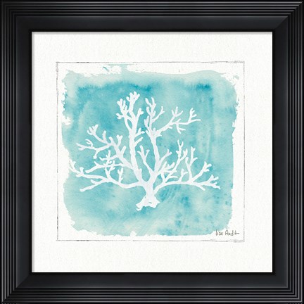 Framed Water Coral V Print