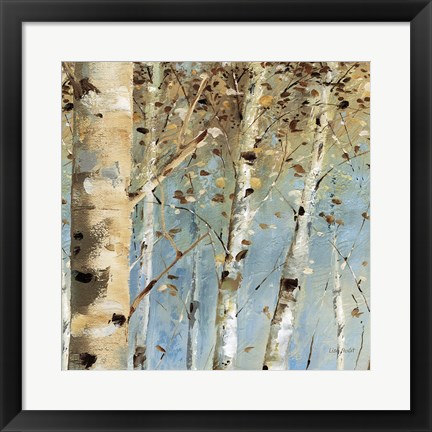 Framed White Forest IV Print