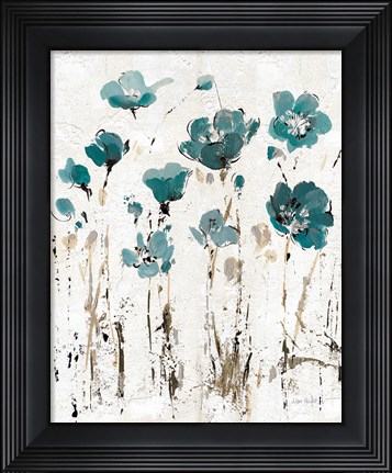 Framed Abstract Balance VI Crop I Print