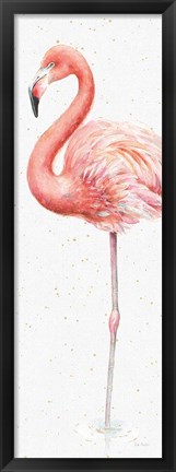 Framed Gracefully Pink VII Print