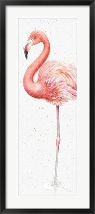 Framed Gracefully Pink VII Print