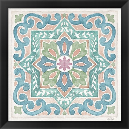 Framed Ocean Dream IX Print