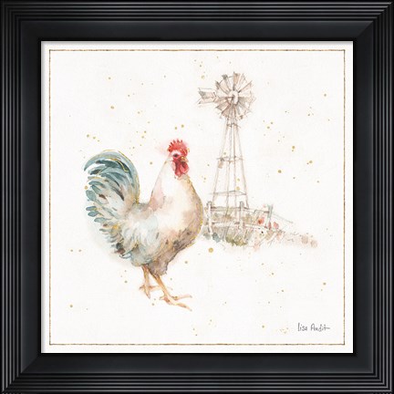 Framed Farm Friends XI Print