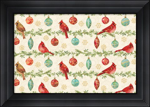 Framed Precious Holiday IV Print