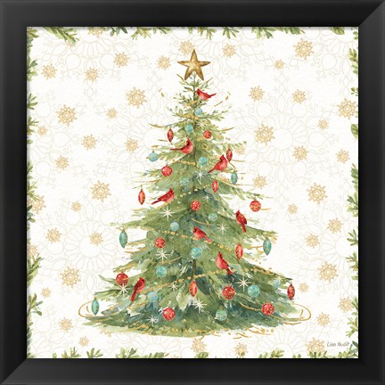 Framed Precious Holiday I Print