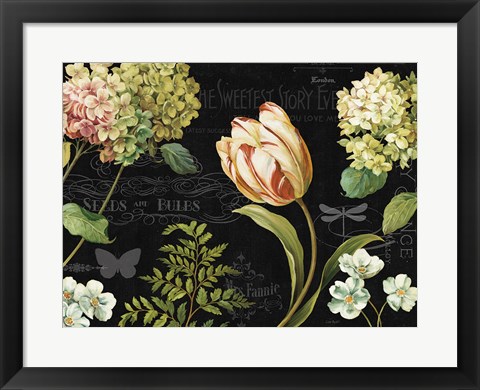 Framed Mothers Treasures III Dark Print