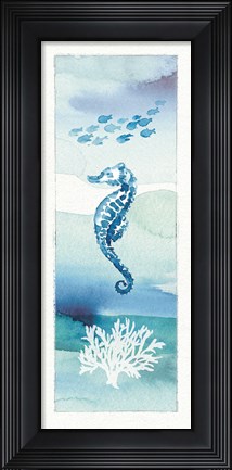 Framed Sea Life VIII Print