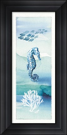 Framed Sea Life VII Print