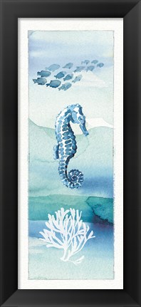 Framed Sea Life VII Print