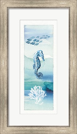 Framed Sea Life VII Print