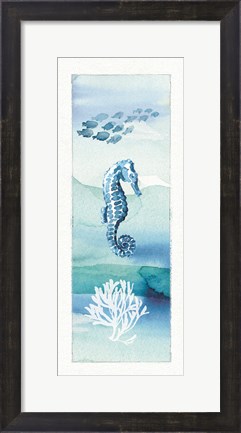 Framed Sea Life VII Print