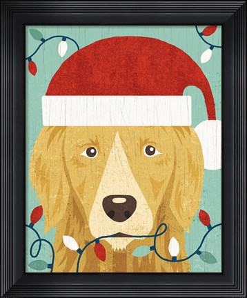 Framed Holiday on Wheels XIV Print