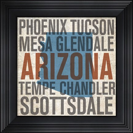 Framed Arizona Chandler Print