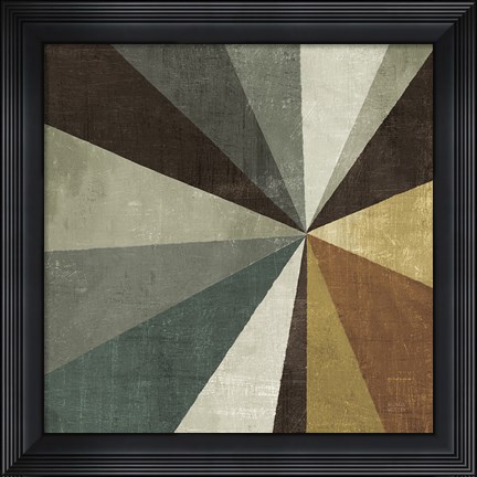 Framed Triangulawesome Square II Print