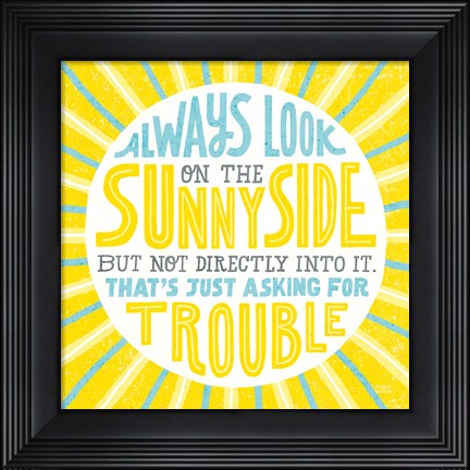 Framed Sunny Side Print