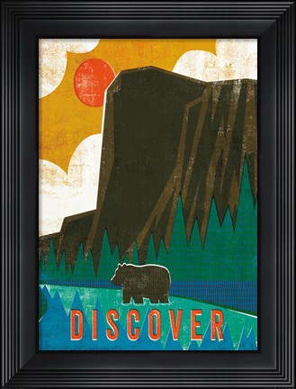 Framed Big Sky IV Print