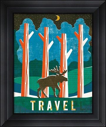Framed Big Sky III Print