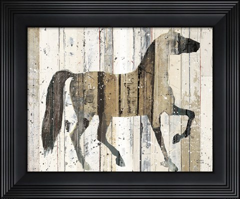 Framed Dark Horse v2 Print