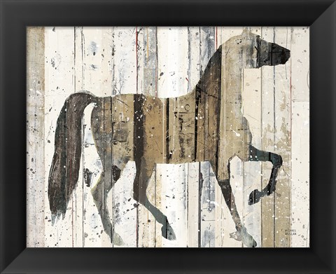Framed Dark Horse v2 Print