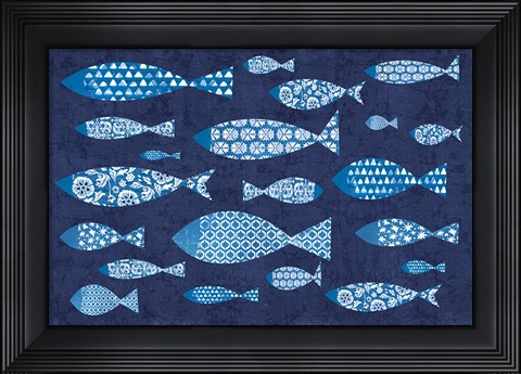 Framed Sunday on the Coast VIII Print