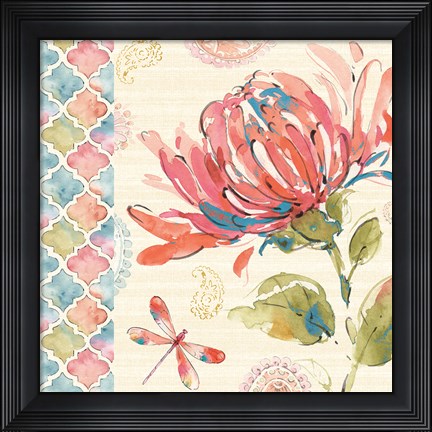 Framed Happy Gypsy V Print