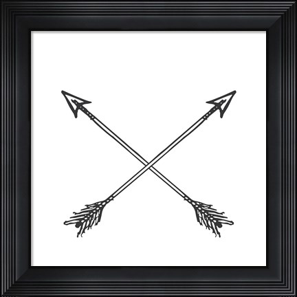Framed Great Journey III Line Art Print
