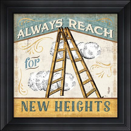 Framed Great Journey IX Print