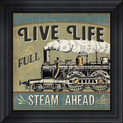 Framed Great Journey XII Print