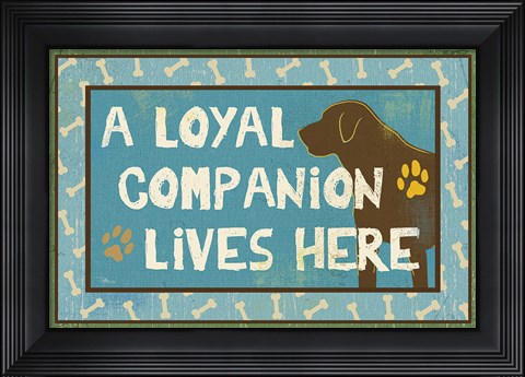 Framed Best Friends IV Print