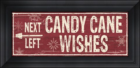 Framed Christmas Signs VI Print
