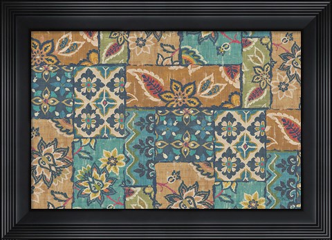 Framed Gypsy Patchwork Print