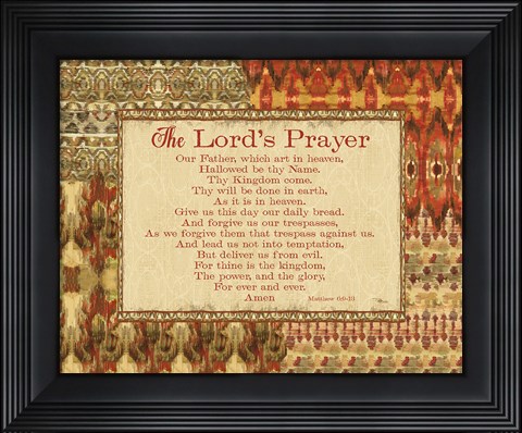 Framed Mirage III Words Print